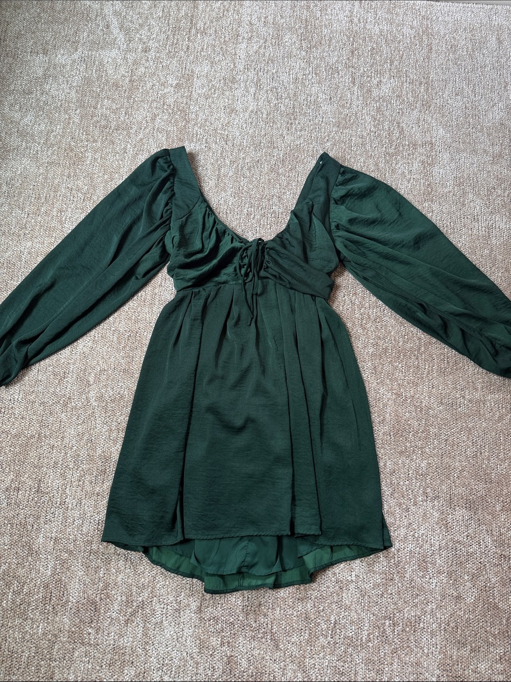 Lulu's Emerald Green Elastic-Waist Top